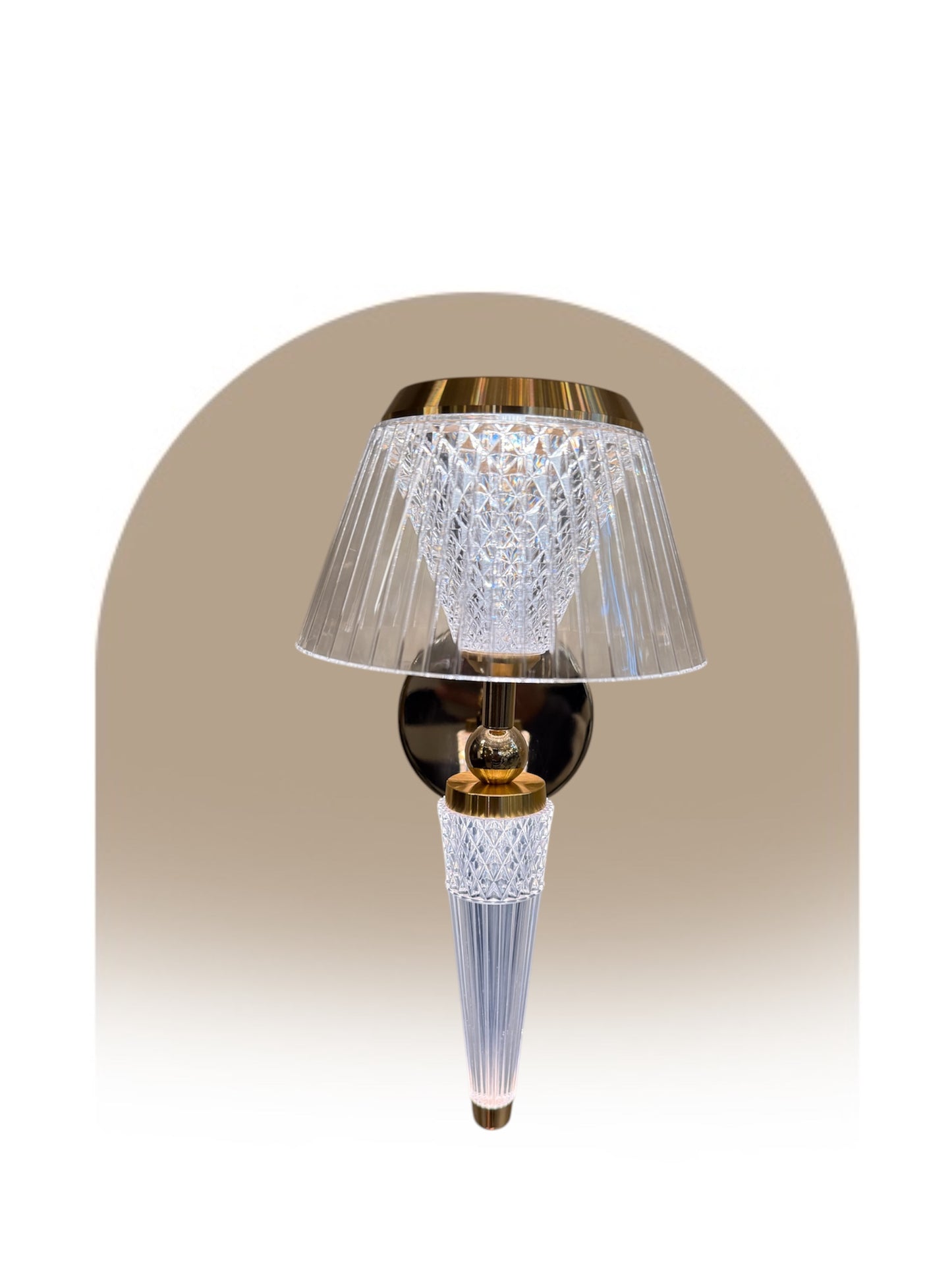 3018 Crystal Wall Light