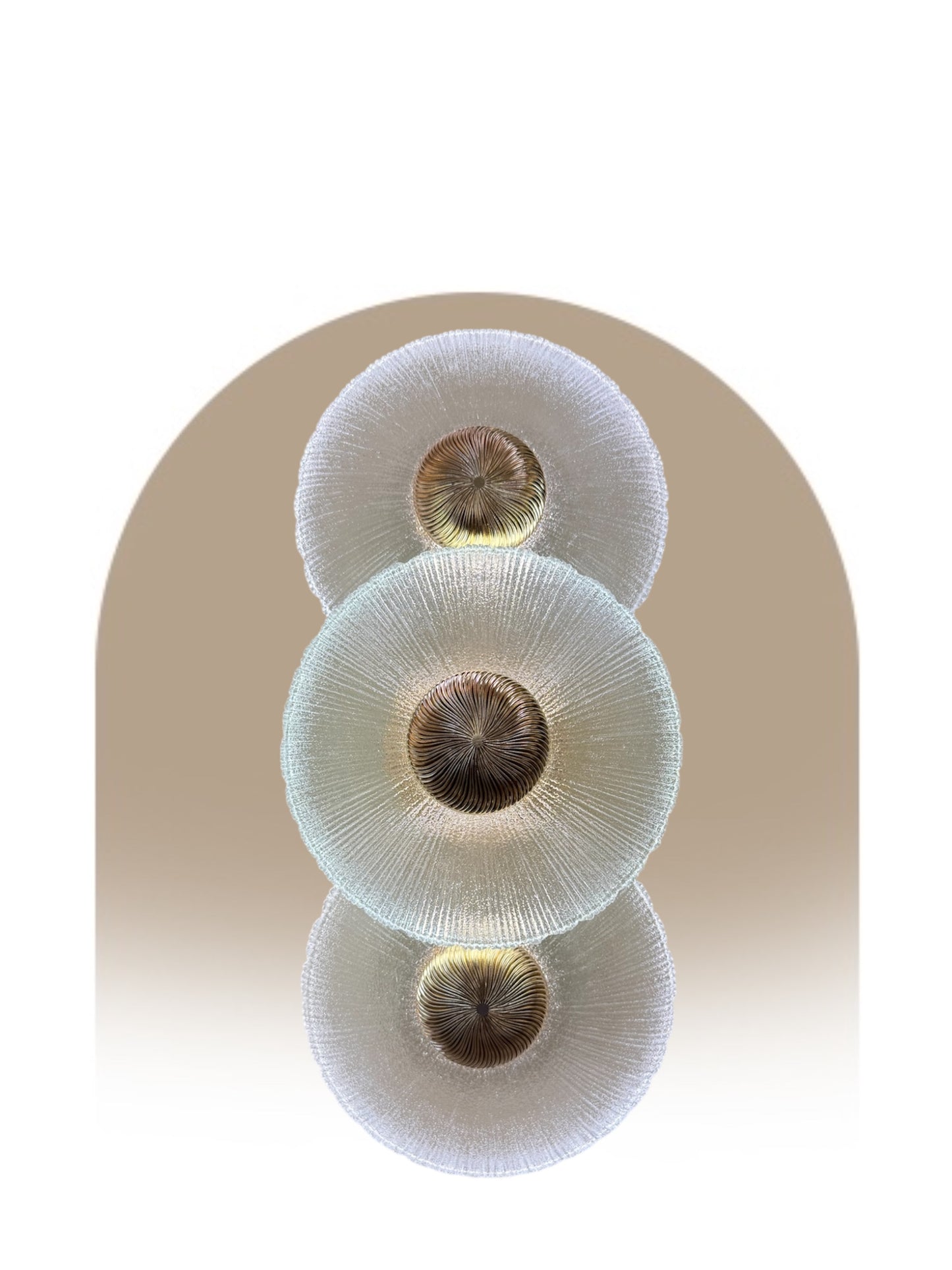3001-3 Crystal Wall Light